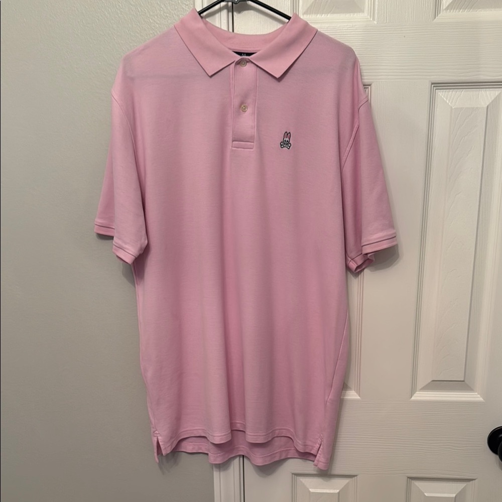 Lacoste Men's Pink Polo Shirt